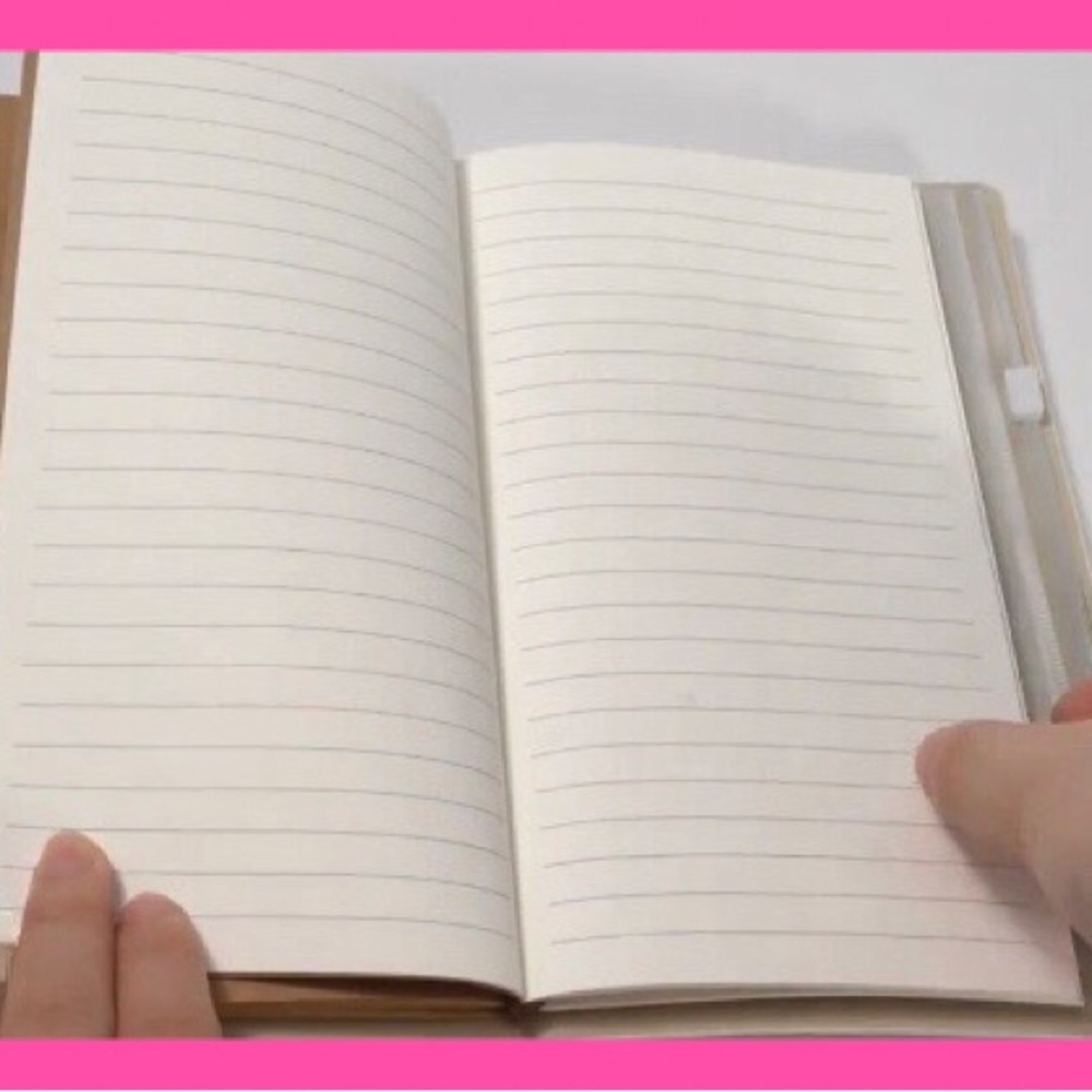 Boss Lady Pink Leather Journal - Picture 5 of 5